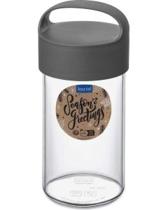 Trinkflasche 500ml + Xmas Sticker Koziol Buddy Drink 0,5