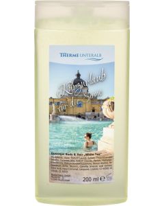 Duschgel White Tea in 200 ml Flasche - inkl. individuellem 4c-Etikett
