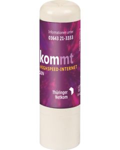 Lippenpflegestift inkl. LSF 20 mit 4c inkl. individuellem 4c Etikett