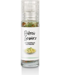 Rührei-Gewürz in würziger Mini Mühle