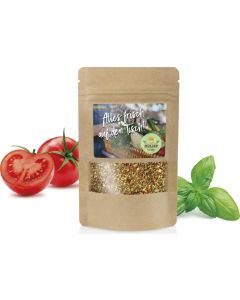 ZIP Tasche mit Gewürzen & süßem Topping