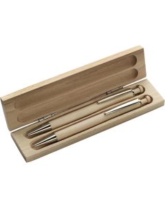 Schreibset aus Ahornholz Morris