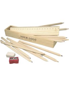 Buntstifte 12er Setin Holzbox Carmelita