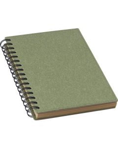 Hardcover-Notizbuch aus recyceltem Karton Caleb