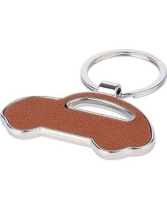 Schlüsselanhänger aus recyceltem Leder Joan