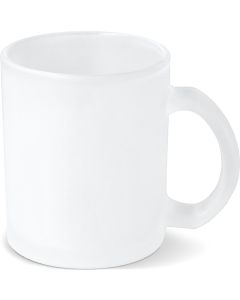 Mallorca Sublimations Becher aus gefrostetem Glas 335ml