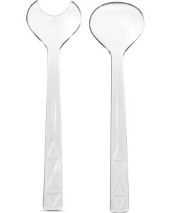Sagaform Acrylic Picknick-Salatbesteck 2er-Set