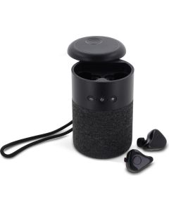 Drahtloser Lautsprecher William mit TWS Ohrstöpseln