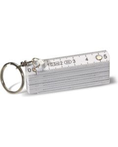 Schlüsselanhänger mit Mini-Zollstock