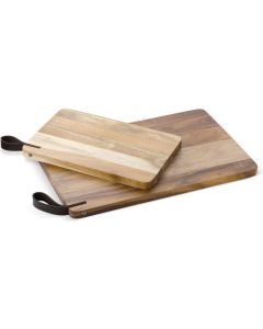 Akazienschneidebrett, 2er Set