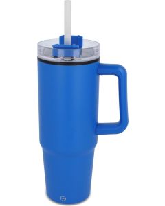 Miami Becher mit Henkel und Strohhalm 800ml