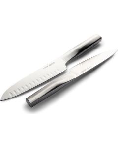 Orrefors Jernverk 2er Set Messer, Stahl