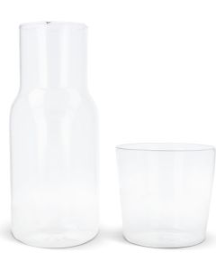 Karaffe 550ml und Trinkglas 250ml Set