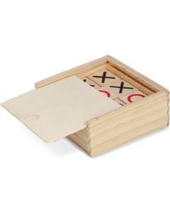 Tic Tac Toe Set in Holzkiste