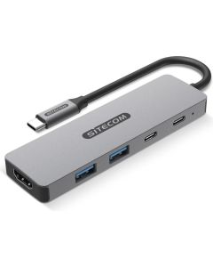 Sitecom CN-5502 5 in 1 USB-C Power Delivery Multiport Adapter