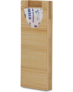 Pflaster in Bambusbox