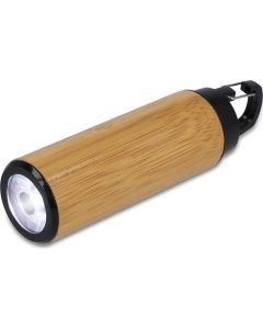 Bambus-Taschenlampe mit Clip