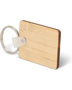 Schlüsselanhänger Bamboo rechteckig