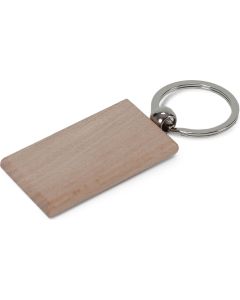 Schlüsselring Holz rechteckig