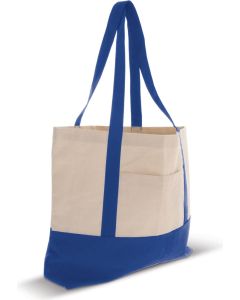 Strandtasche Baumwollsegeltuch OEKO-TEX® 280g/m² 42x10x30cm