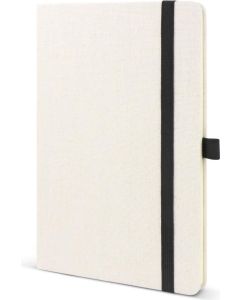 Notizbuch aus recycelter Baumwolle & R-PET A5