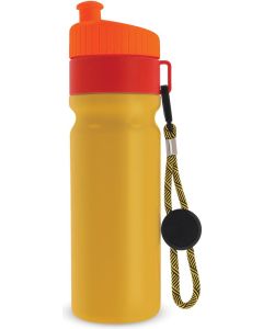 Sportflasche mit Rand und Kordel 750ml