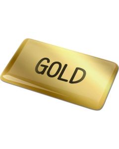 Doming Rechteck 40x20 mm