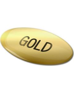 Doming Oval 40x20 mm