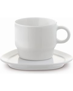 Tasse Dreieck Teller Satellite 180ml