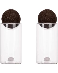 Sagaform Natur Salz-/Pfeffer Korkstopfen, 2 Stück