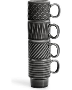 Sagaform Kaffee & Mehr Espressotasse 4-tlg. 100ml