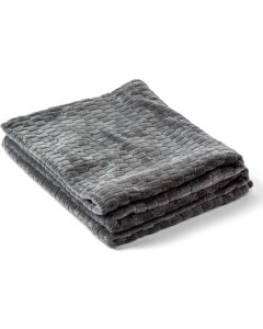 Kosta Linnewafveri Fleece Plaid Jaquard 130x170 cm