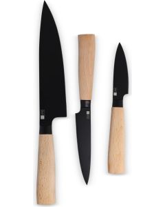 InSideOut 3 Stück Essential Messer Set Ravn