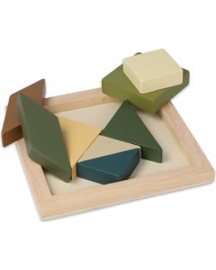 InSideOut FSC Holz-Tangram think iq puzzle