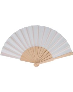 Fächer aus Holz mit R-PET