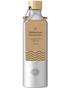 AluBamboo GRS Recycled Alu 750 ml Wasserflasche