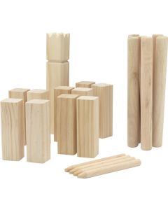 Kingdom Kubb Outdoor Game Spiel