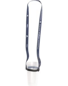 Lanyard Sublimation RPET 1,5 cm mit Getränkehalter