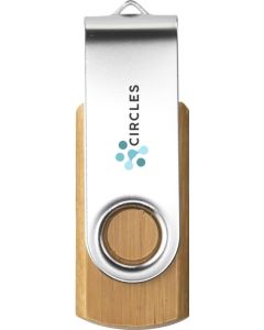 USB Stick Twist Bamboo aus Vorrat