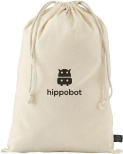 Gift Pouch Naturel GRS Recycled Cotton (150 g/m²) L