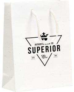 Leaf It Bag recycelt mit Strohfasern (180 g/m²) S