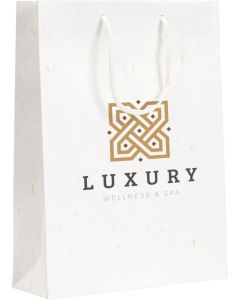 Leaf It Bag recycelt mit Strohfasern (180 g/m²) L