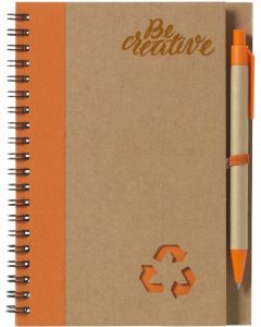 RecycleNote-L Notizbuch, 70 Blatt, liniert