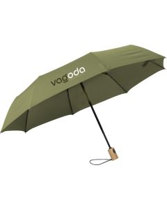 Michigan faltbarer RCS RPET-Regenschirm 21"