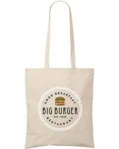 ShoppyBag (180 g/m²) langen Henkel Baumwolltasche