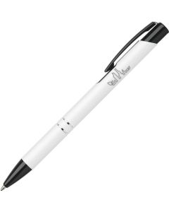 Ebony Rubberised Kugelschreiber