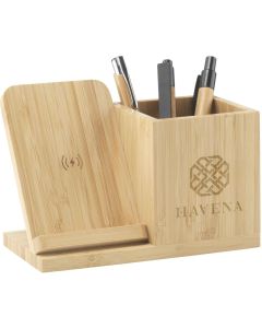 Bamboo Boss 15W Ladestation/Stifthalter