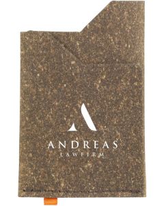 Recycled leather cardholder Kartenhalter