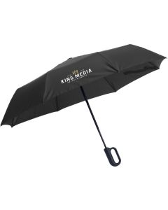 Carabiner RCS RPET faltbarer Regenschirm 21 "