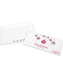 Samenpapier DIN lang-Umschlag - inkl. Werbedruck